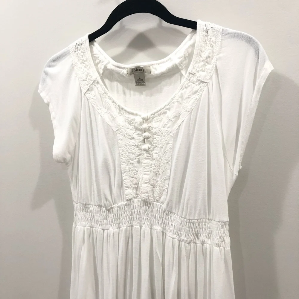 Sfera White Mini Dress Ladakh Pina Colada - Picture 4 of 9